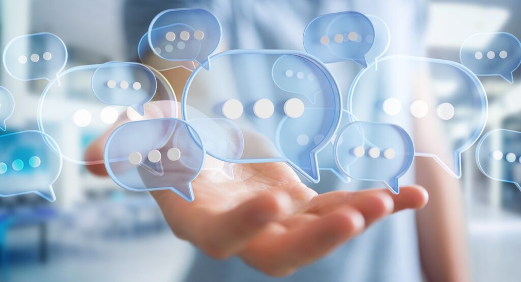 Illustration de la communication digitale et de la stratégie web pour une agence de création de site web et de communication